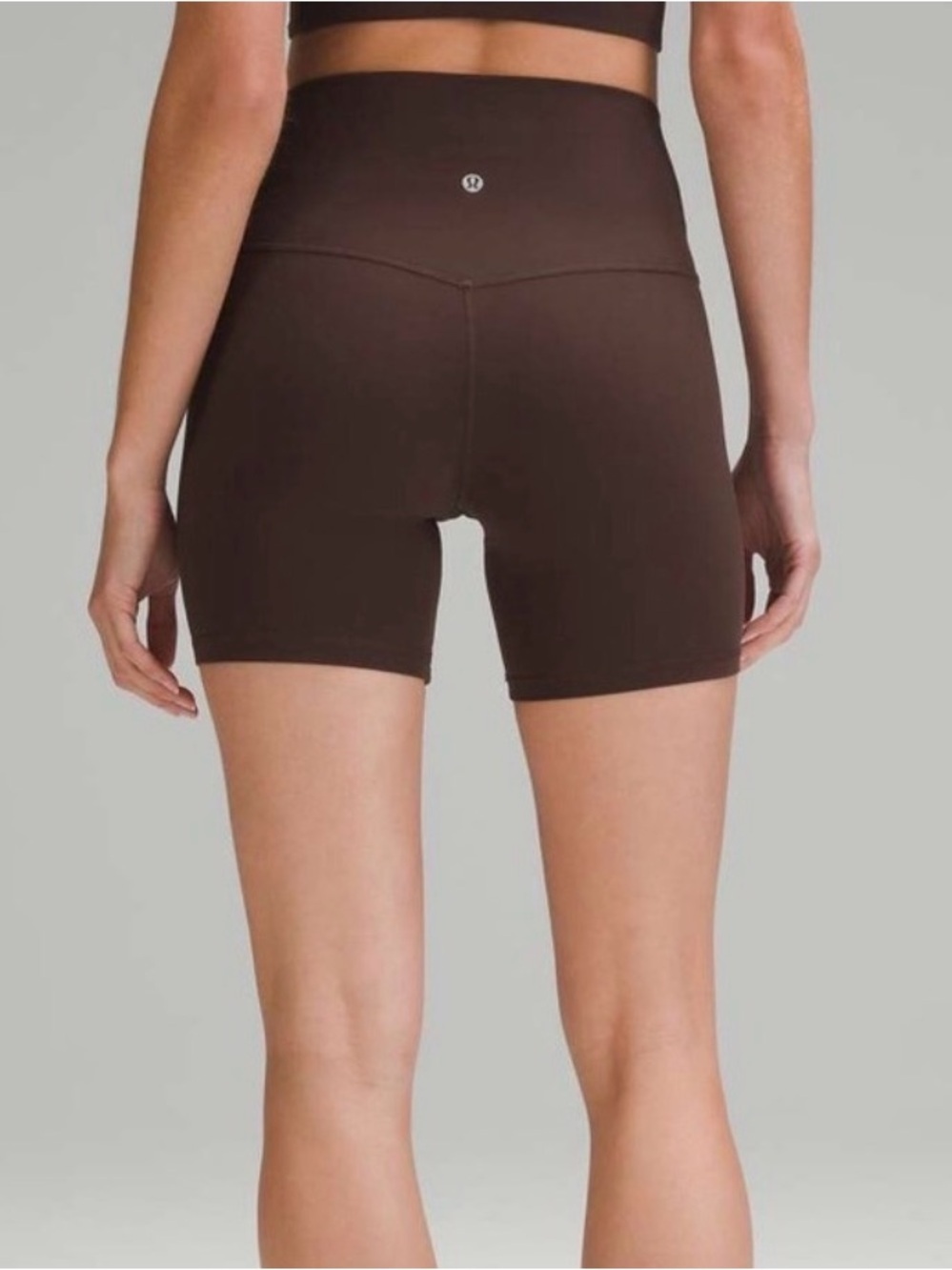 Lululemon Align High-Rise Espresso Shorts 6”